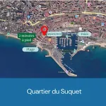 Apartman Le Refuge Du Suquet, Quartier Authentique De Cannes, Vue *