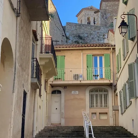 Lägenhet Le Refuge Du Suquet, Quartier Authentique De Cannes, Vue