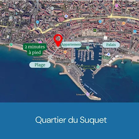 Lägenhet Le Refuge Du Suquet, Quartier Authentique De Cannes, Vue *
