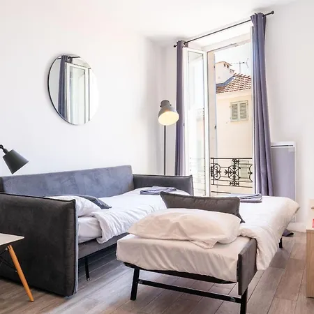 Lägenhet Le Refuge Du Suquet, Quartier Authentique De Cannes, Vue